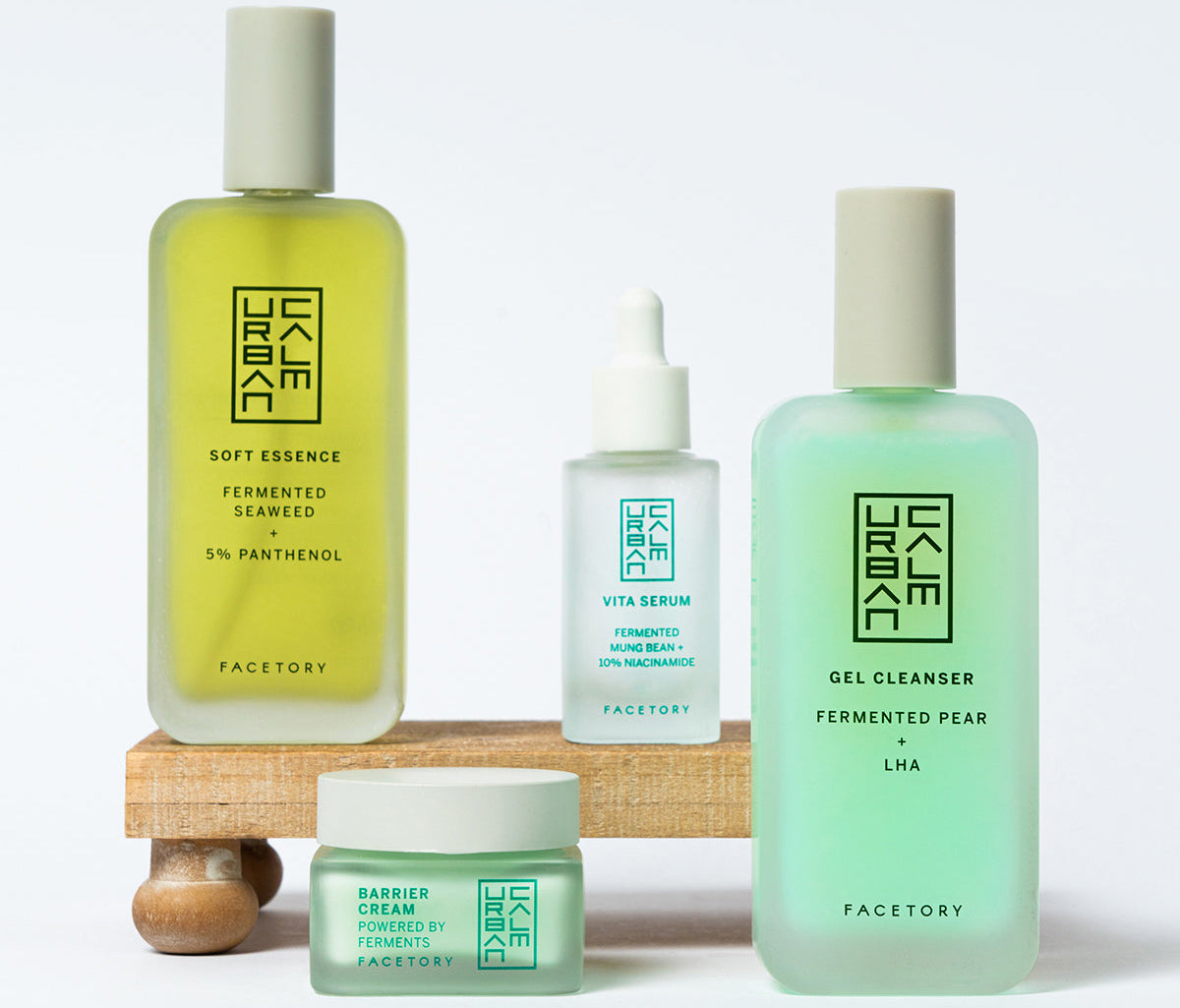 FaceTory Urban Calm Skincare products