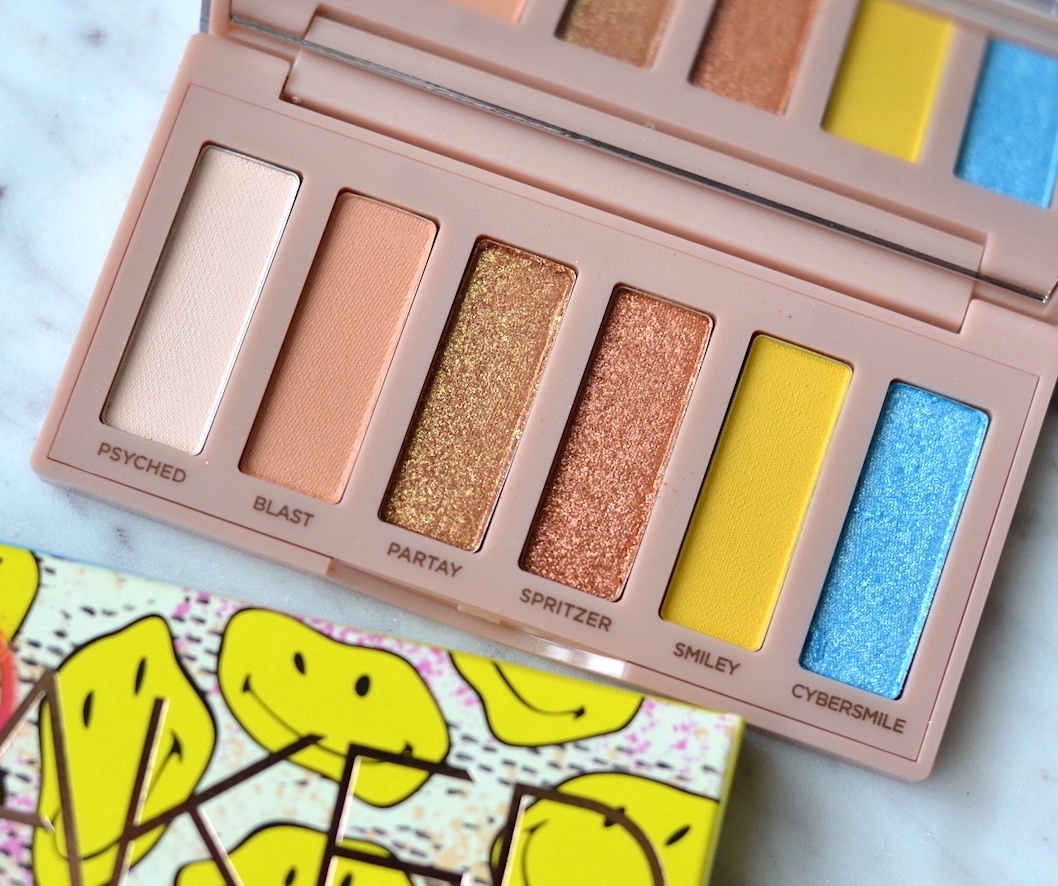 Urban Decay Smiley Mucho Happy Palette review