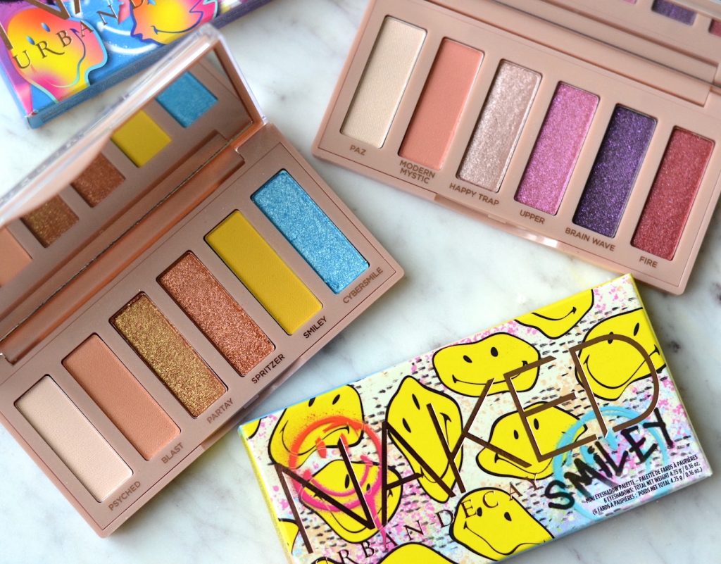 Urban Decay x Smiley Naked Eyeshadow Palettes Review + Swatches