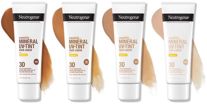 Neutrogena Mineral UV Tint Face Liquid Sunscreen SPF 30
