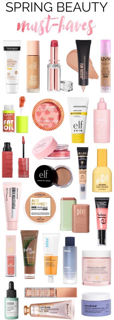 best drugstore beauty buys for spring