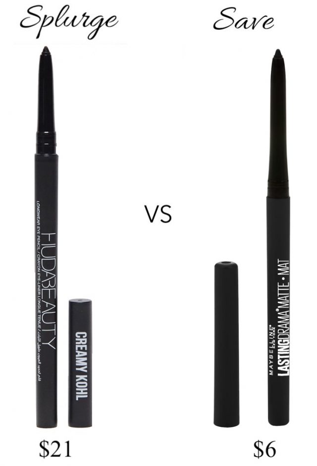This or That HUDA BEAUTY Creamy Kohl Eyeliner Vs Maybelline Lasting