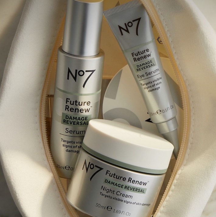 No7 Future Renew Damage Reversal Skincare Collection
