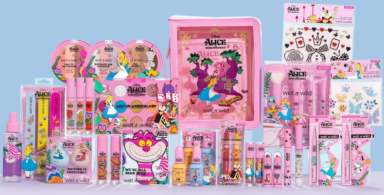 Wet n Wild x Alice in Wonderland makeup collection