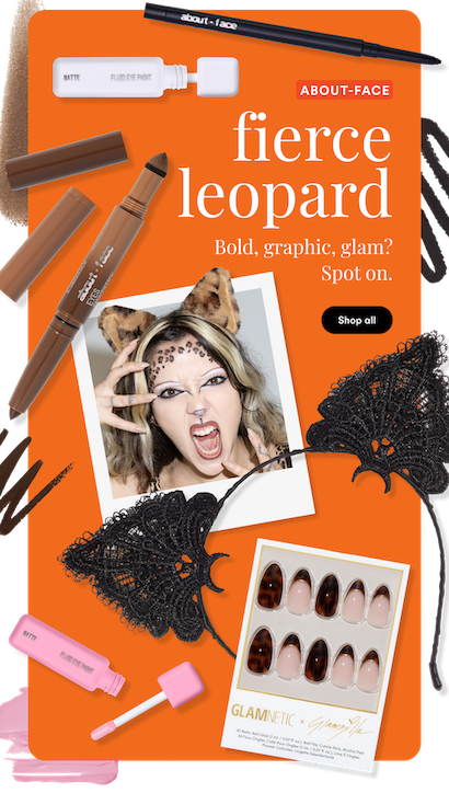 leopard makeup look halloween
