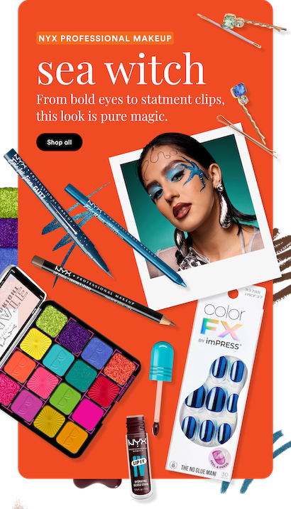 sea witch makeup look halloween