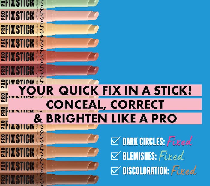 NYX Pro Fix It Stick Color Correcting Concealer Sticks