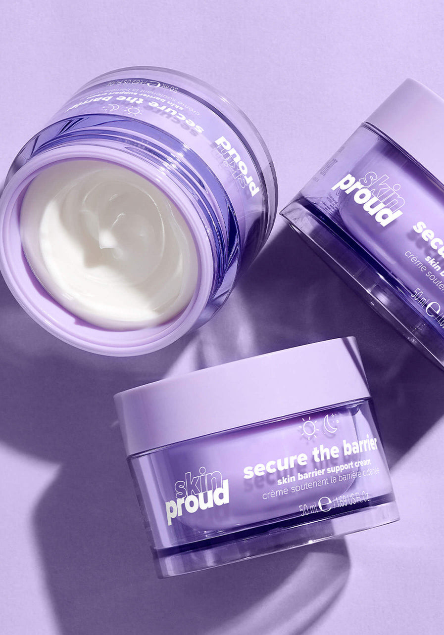 Skin Proud Secure the Barrier Support Cream and Booster Serum