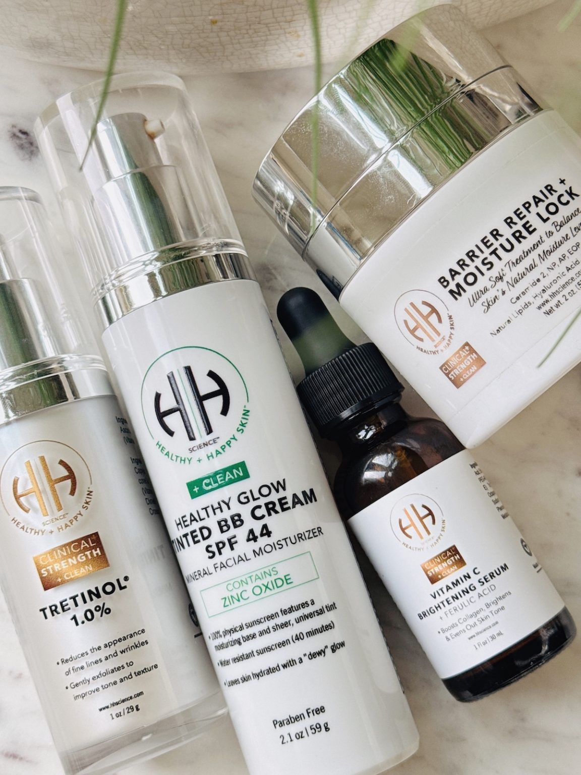 Gentle & Effective: HH Science Clinical Strength + Clean Skincare