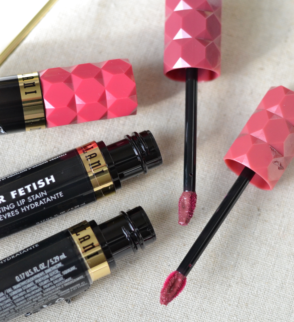 Milani Color Fetish Hydrating Lip Stains review