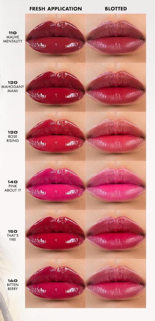Milani Color Fetish Hydrating Lip Stain swatches