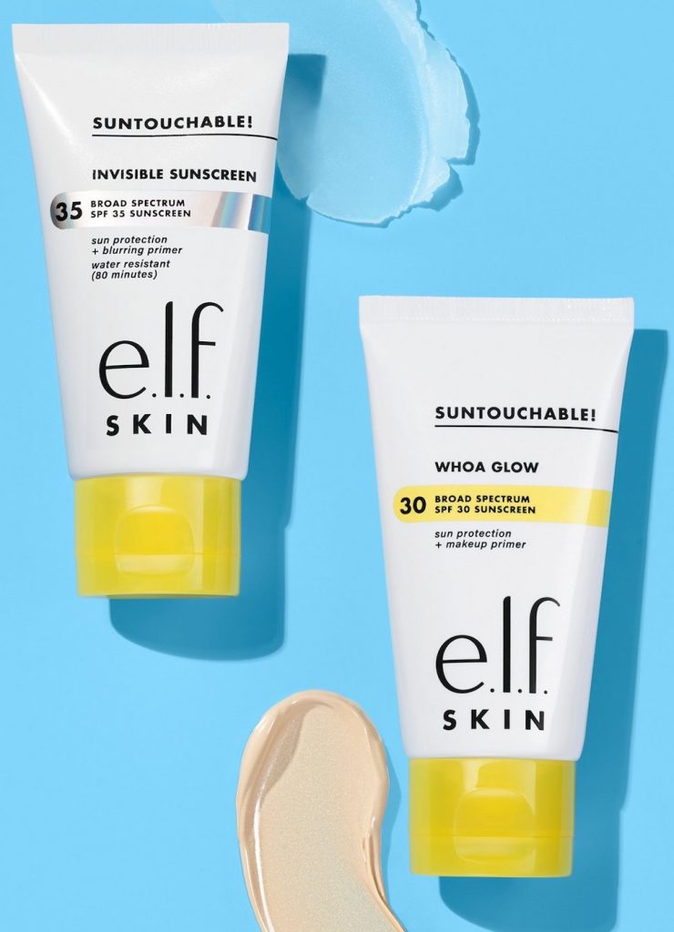 Elf Suntouchable sunscreen + primer
