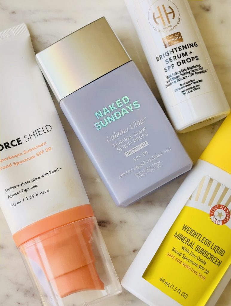 best mineral sunscreens for face