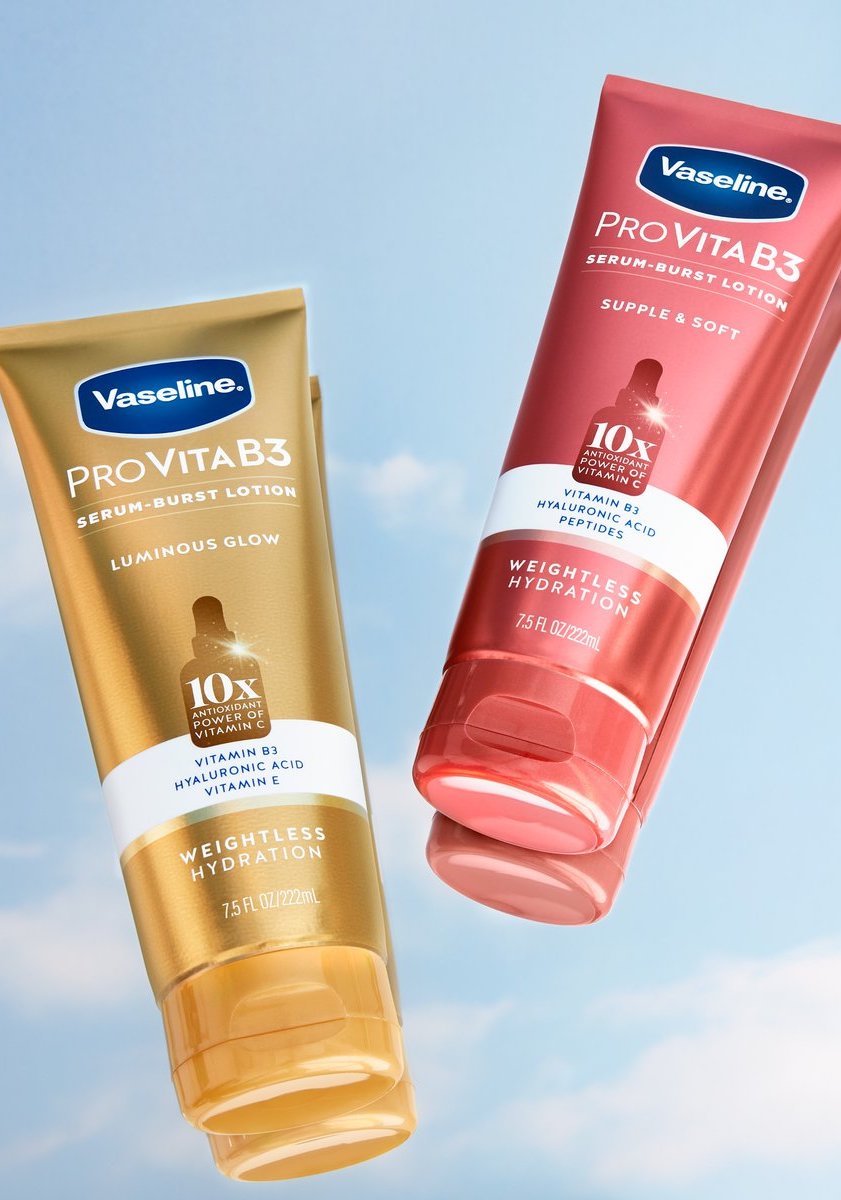 Vaseline Pro Vita B3 Serum-Burst Lotion