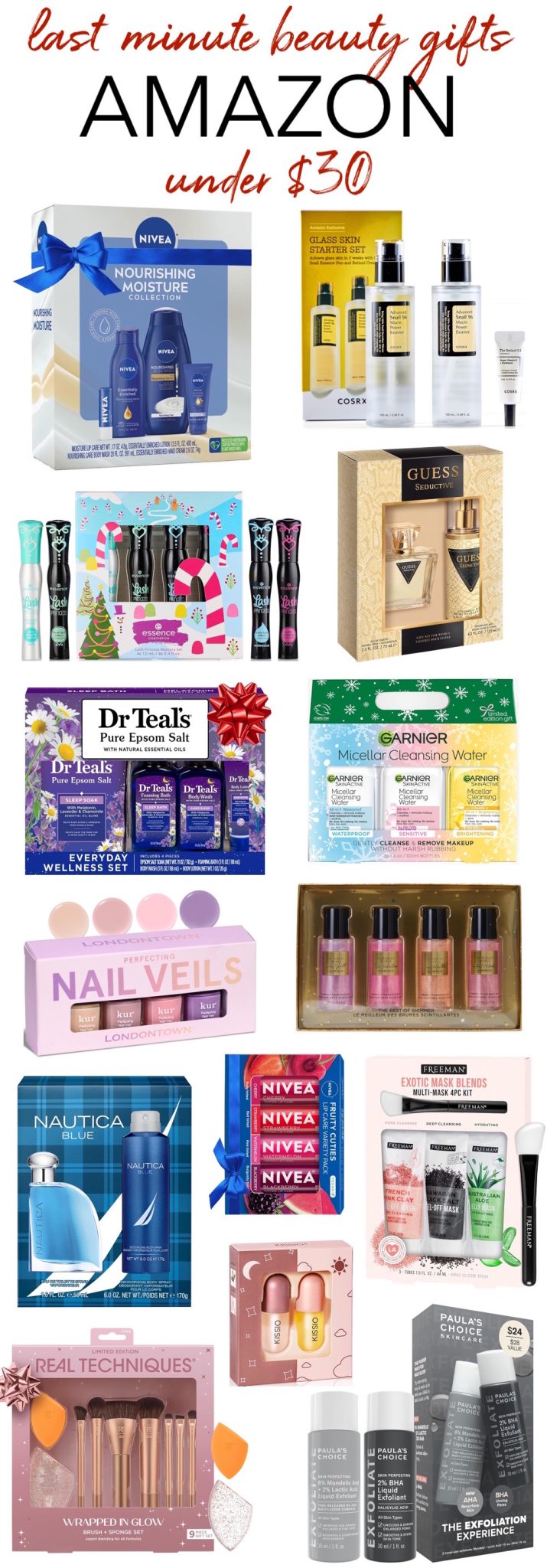 35 Last Minute Beauty Gift Sets on Amazon Prime (All Under $30!)