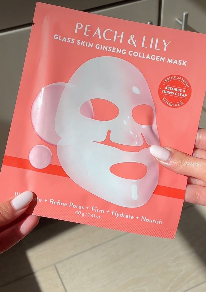 Peach & Lily glass skin collagen Mask