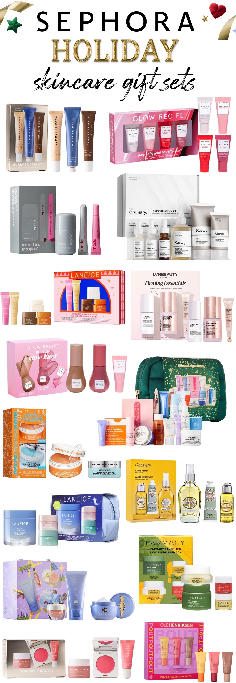 Best Sephora holiday skincare sets 2025