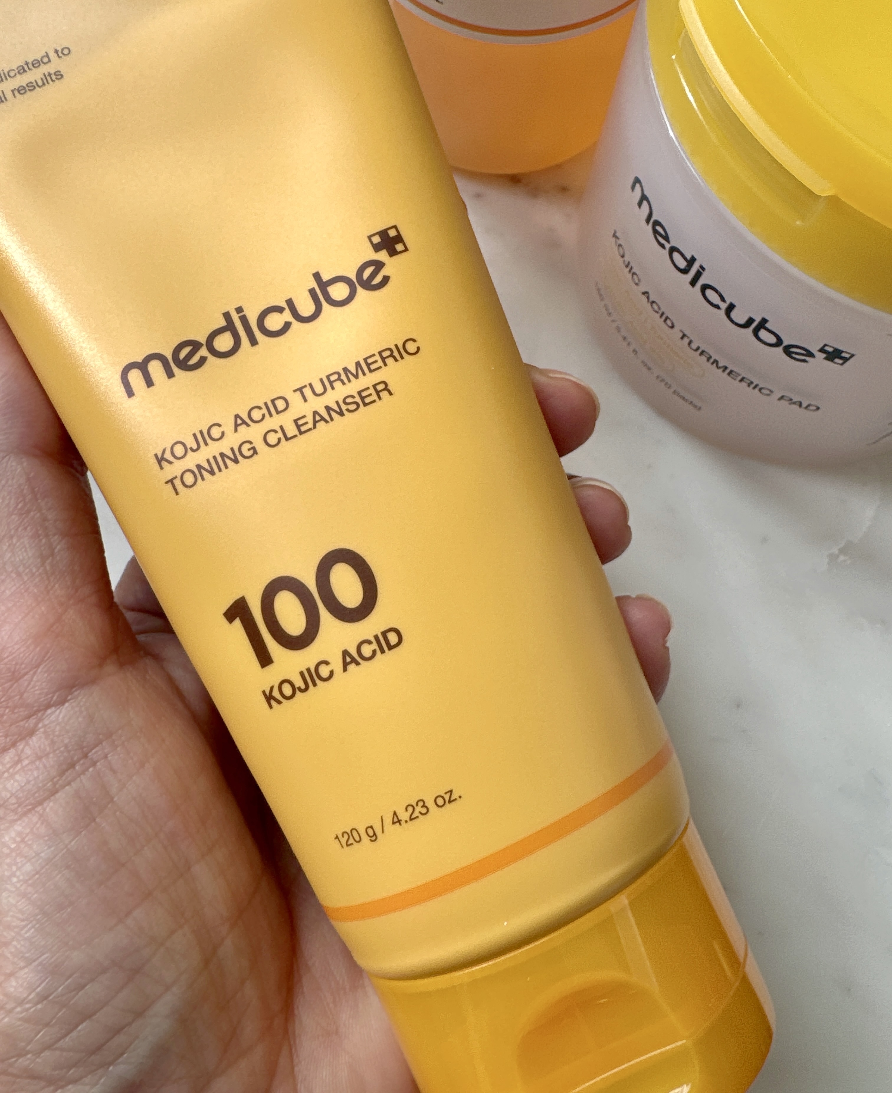 medicube Kojic Acid Turmeric Toning Cleanser review