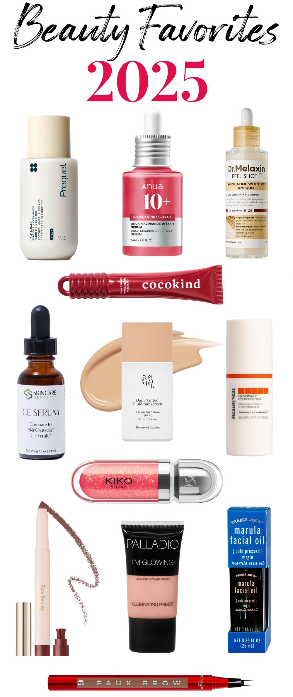 Best beauty products 2025