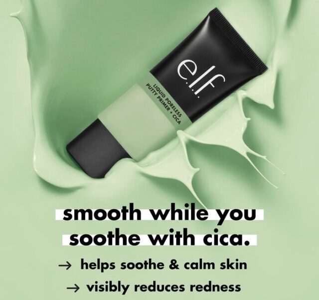 elf Liquid Poreless Putty Primer + Cica