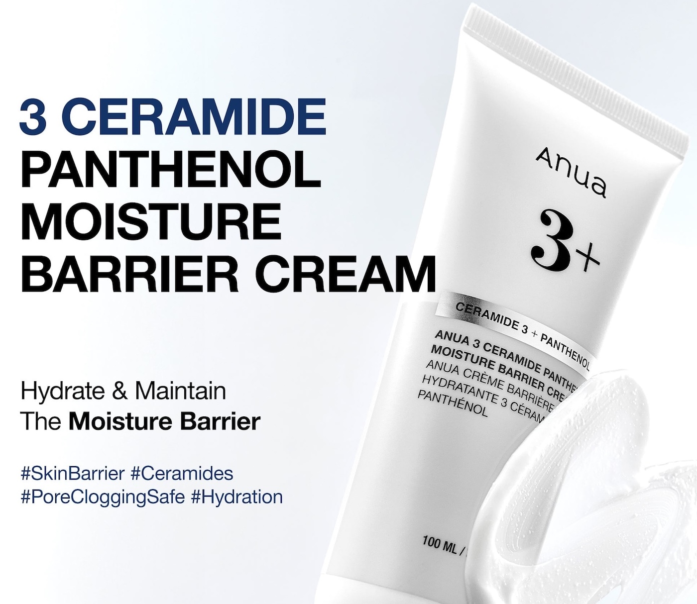 ANUA 3 Ceramide Panthenol Moisture Barrier Cream