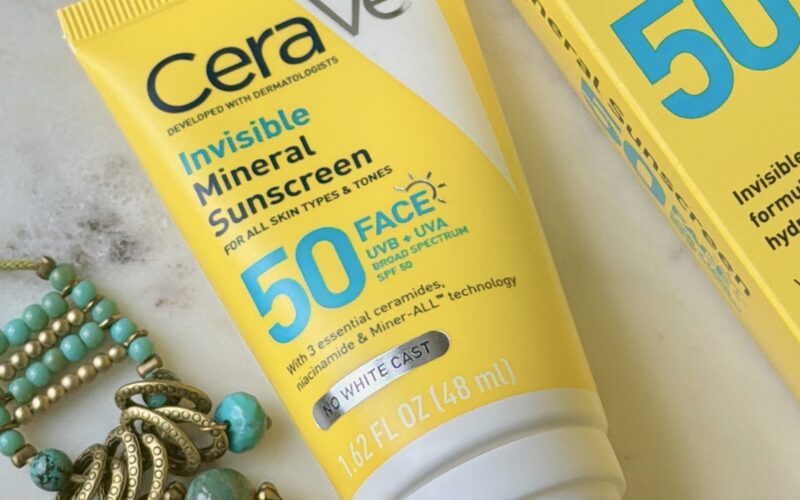 CeraVe Invisible Mineral sunscreen
