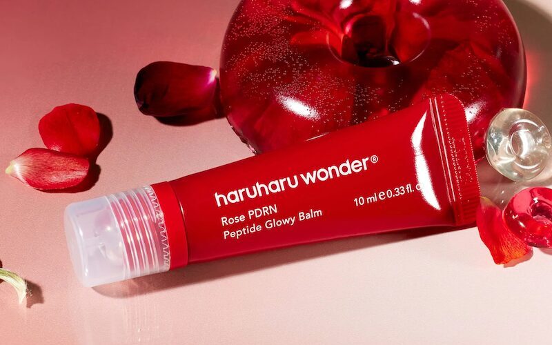 Haruharu Wonder Rose PDRN Peptide Glowy Lip Balm