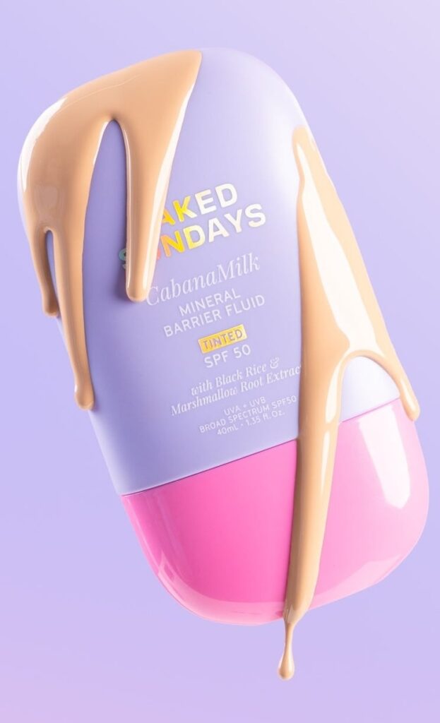 Naked Sundays Cabana Milk Mineral Barrier fluid