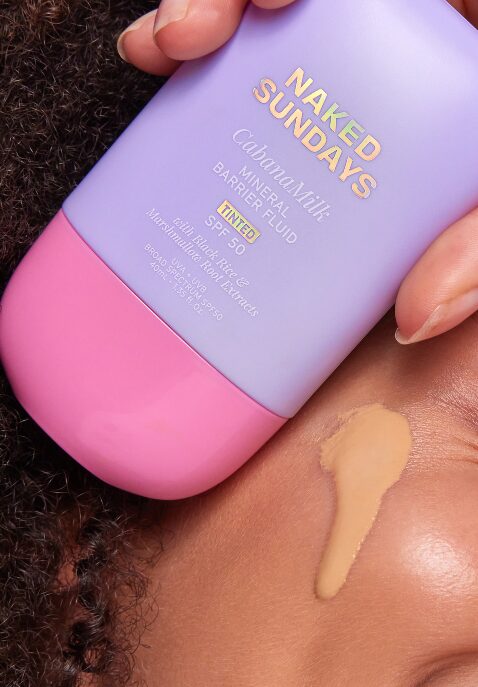 Naked Sundays Cabana Milk Mineral Barrier fluid SPF 50