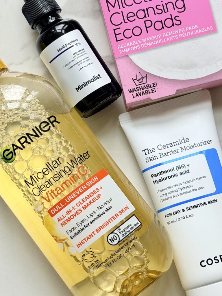 drugstore skincare routine summer